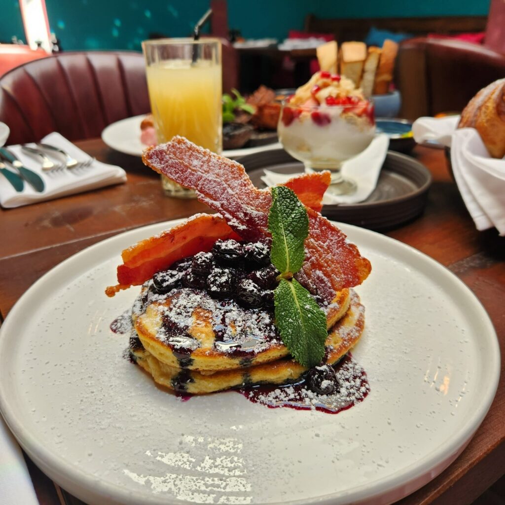 Breakfast bacon dish