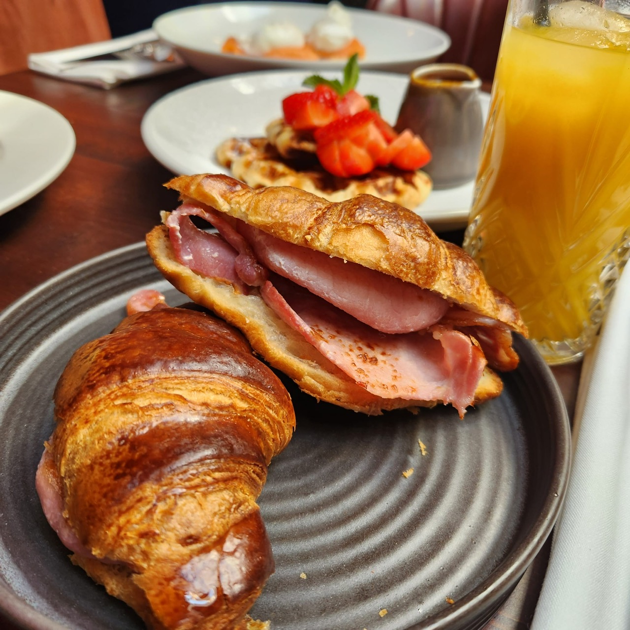 Bacon Croissants